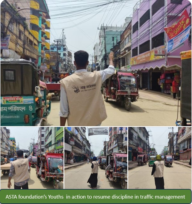 ASTA Foundation’s Youth in traffic management at Cox’s Bazar