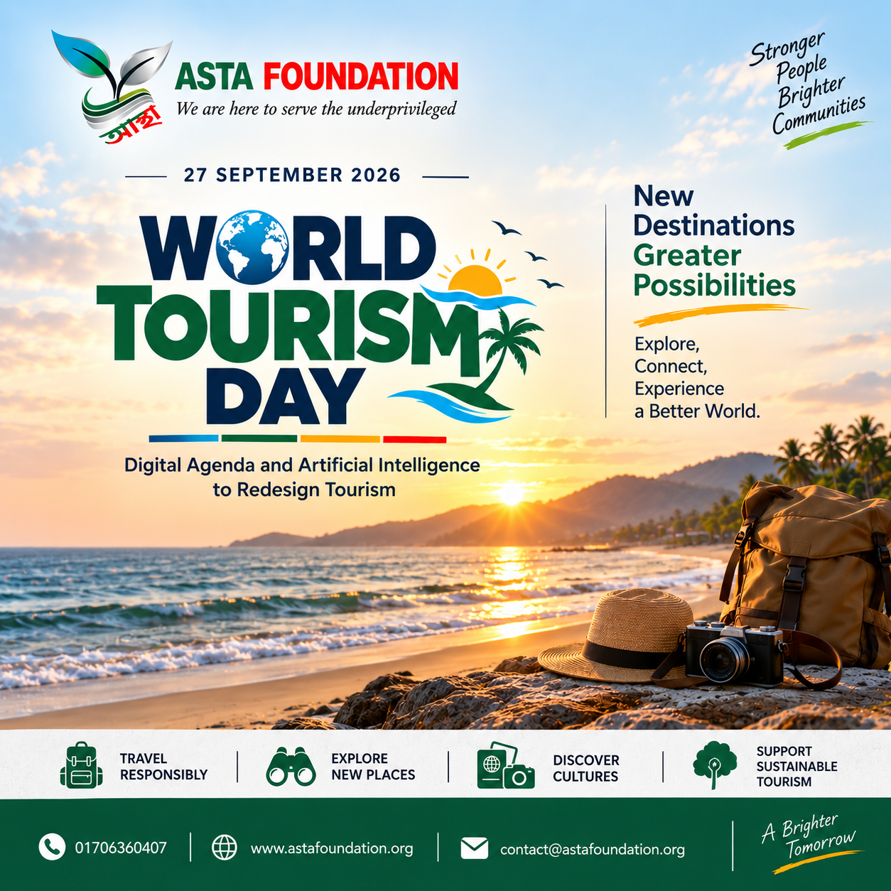 World Tourism Day 2026 | ASTA Foundation